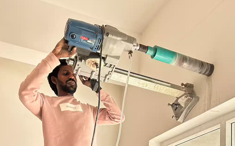 Rcc Wall Core Cutting